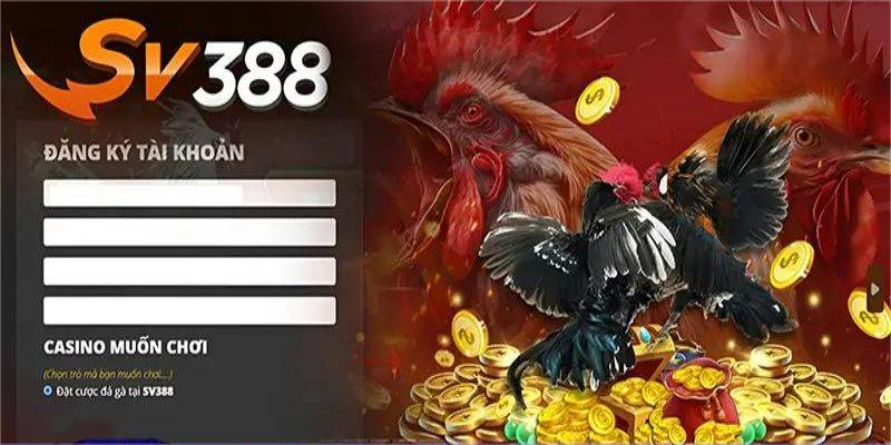 Đăng ký tài khoản SV388 ngay để chơi game miễn phí