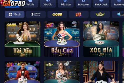 Casino tại GA6789 – Live Casino đổi thưởng tiền thật cực hấp dẫn